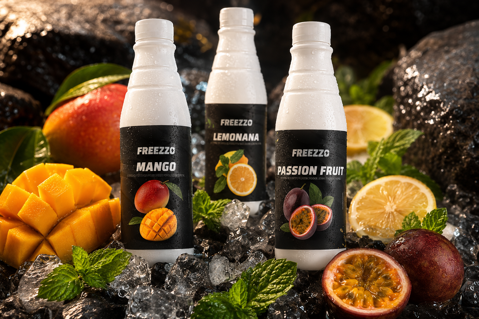 Freezzo — Premium Granita Series Packaging