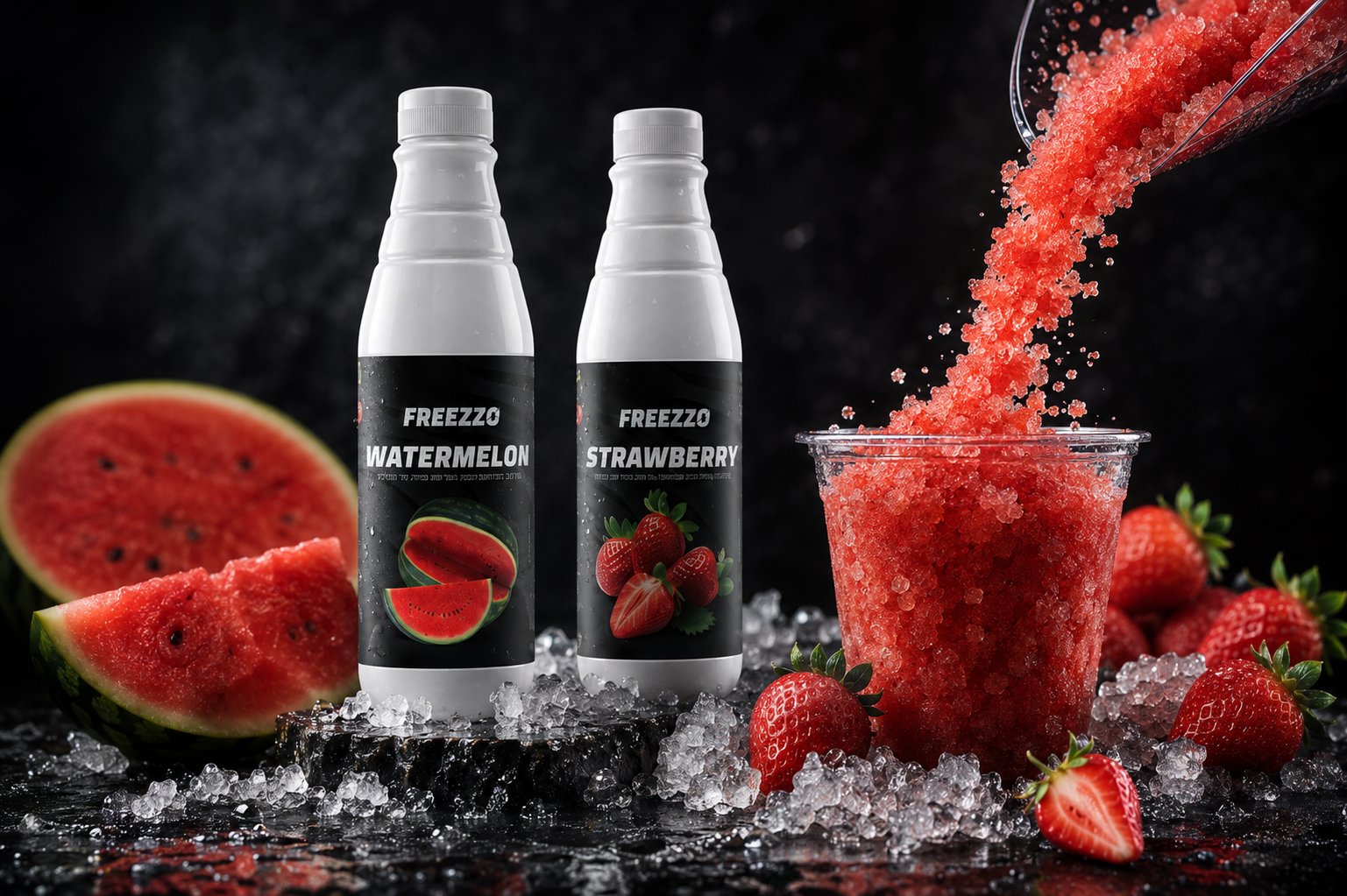 Freezzo — Premium Granita Series Packaging